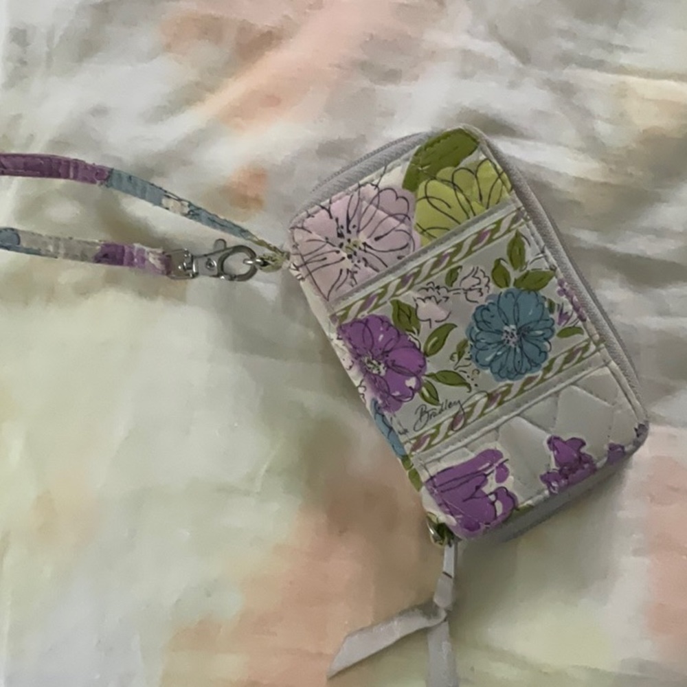 Vintage Vera Bradley Zip Around Wallet Wristlet